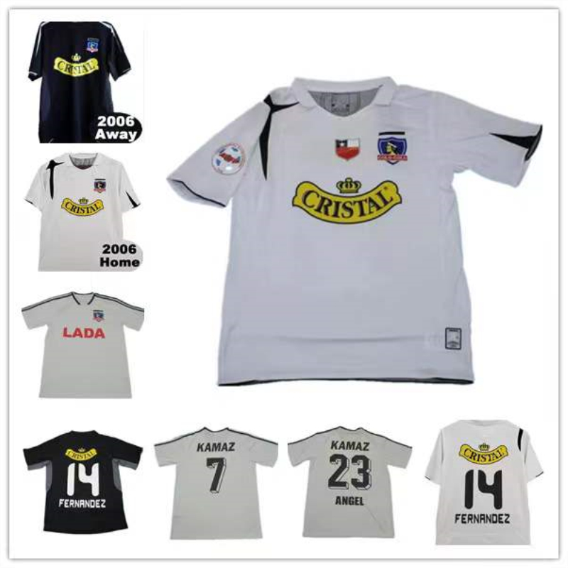 1991 2006 Retro Soccer Jerseys COLO COLO BARTICCIOTTO FERNANDEZ VIDAL Home White Vintage Jersey For Men, 06 home
1991 2006 Retro Soccer Jerseys COLO COLO BARTICCIOTTO FERNANDEZ VIDAL Home White Vintage Jersey For Men, 06 home