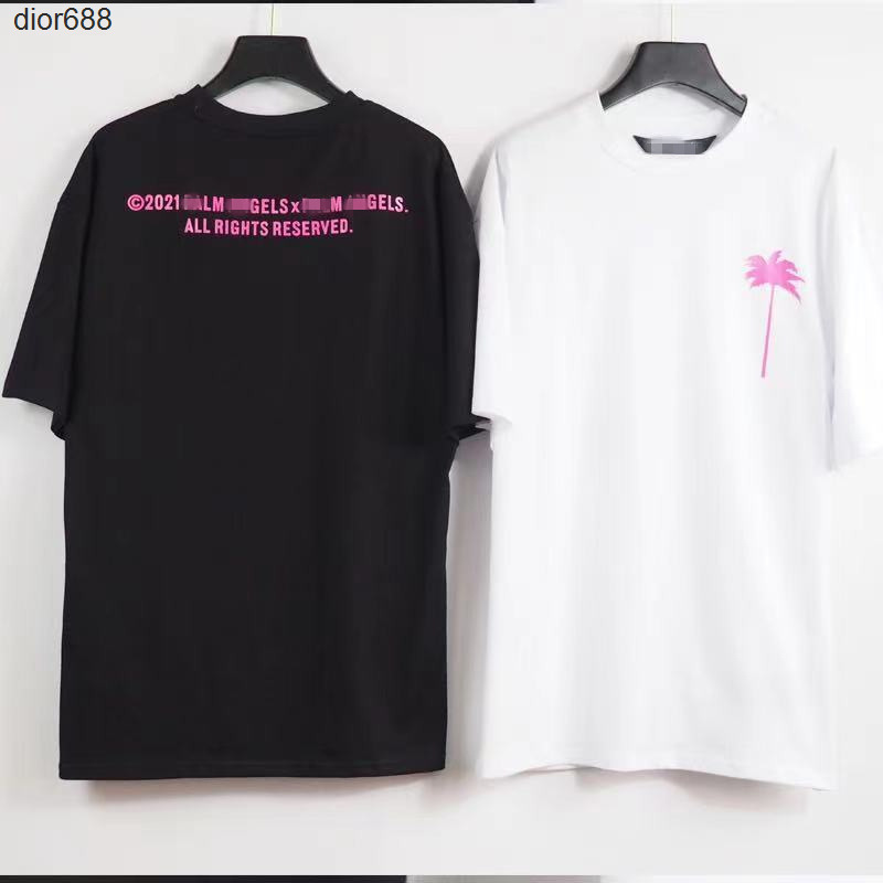 Tide brand short sleeve palm 2021 pink coconut print men' and women' loose casual round neck couple t, Big white coconut
Tide brand short sleeve palm 2021 pink coconut print men' and women' loose casual round neck couple t, Big white coconut