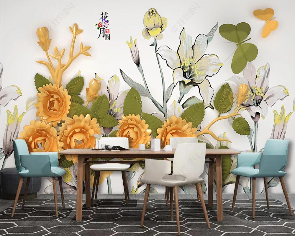 3d wallpaper on the wall stickers custom photo mural Modern peony flower relief background painting home decor living room wallpaper for walls 3 d bedroom, Non-woven wallpaper
3d wallpaper on the wall stickers custom photo mural Modern peony flower relief background painting home decor living room wallpaper for walls 3 d bedroom, Non-woven wallpaper