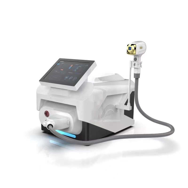 portable 3 Wave 808 755 1064 diode laser painless hair removal machine for sale