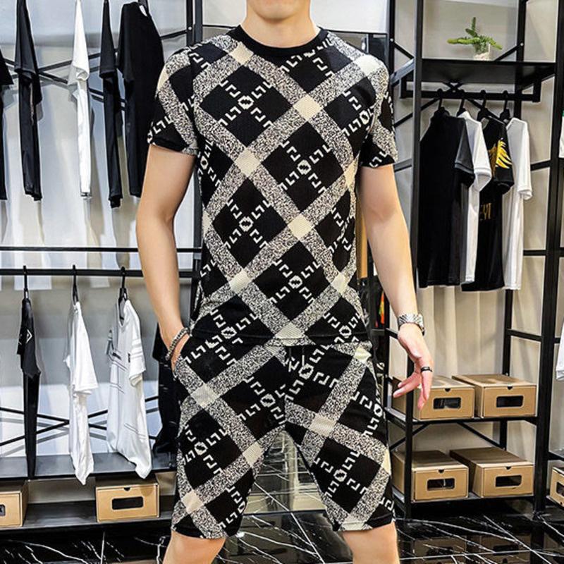 Men's Tracksuits Fashion Pattern Design Short Sleeve T Shirt Suit 2-piece Set 2022 Summer Male Slim Fit Tshirt Ropa HombreMen's
Men's Tracksuits Fashion Pattern Design Short Sleeve T Shirt Suit 2-piece Set 2022 Summer Male Slim Fit Tshirt Ropa HombreMen's
