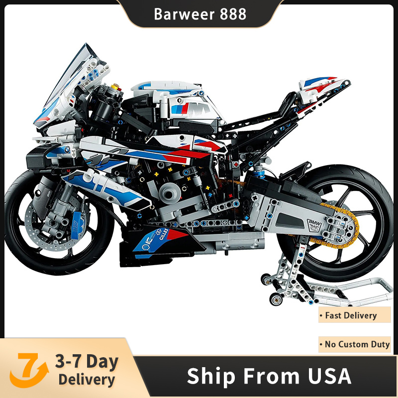 Technicial Car Block M 1000 RR Motorcycle Type Racing Vehicle Model 1920PCS Building Blocks Brick Toys Kids Birthday Gift Set Compatible With 42130
Technicial Car Block M 1000 RR Motorcycle Type Racing Vehicle Model 1920PCS Building Blocks Brick Toys Kids Birthday Gift Set Compatible With 42130