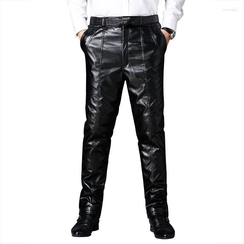 Men's Pants Mens Velvet Motorcycle PULeather Men Waist And Knee Pads Double-layer Thick Leather Pant Man Clothes TrousersMen's Boun22, Lamb hair lining
Men's Pants Mens Velvet Motorcycle PULeather Men Waist And Knee Pads Double-layer Thick Leather Pant Man Clothes TrousersMen's Boun22, Lamb hair lining