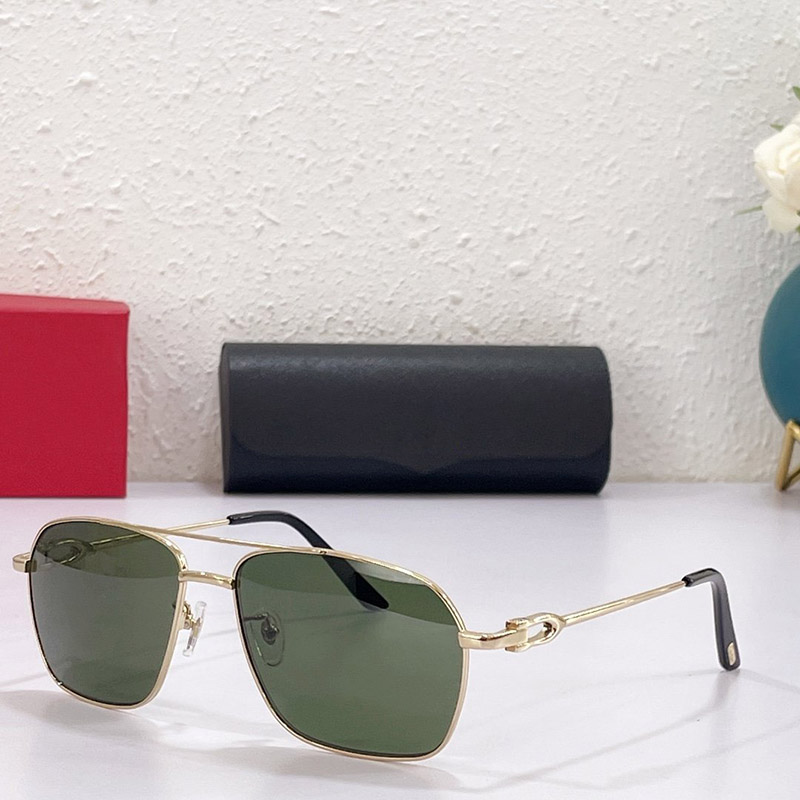 classic gold green Sunglasses man Designer Women Unisex Square Metal Frame polished rose gold business driving lunette de soleil Light comfortable size58mm
classic gold green Sunglasses man Designer Women Unisex Square Metal Frame polished rose gold business driving lunette de soleil Light comfortable size58mm
