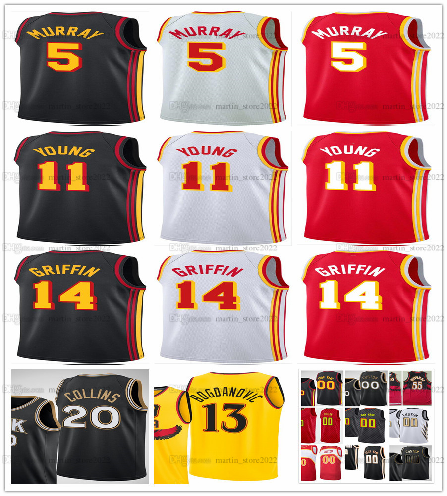Men Printed 5 Basketball Dejounte Murray Jerseys 14 AJ Griffin Trae Young 11 John Collins 20 Bogdan Bogdanovic 13 Clint Capela 15 De'Andre Hunter 12 Onyeka Okongwu 17, Black
Men Printed 5 Basketball Dejounte Murray Jerseys 14 AJ Griffin Trae Young 11 John Collins 20 Bogdan Bogdanovic 13 Clint Capela 15 De'Andre Hunter 12 Onyeka Okongwu 17, Black