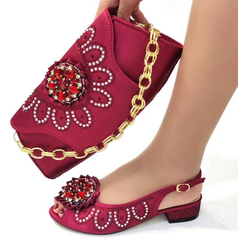 Dress Shoes Fashion Italian And Bag Set For Party In Women Wedding Bride Open Toe Pumps Closed Heels Rhinestone PumpsDress, Pink
Dress Shoes Fashion Italian And Bag Set For Party In Women Wedding Bride Open Toe Pumps Closed Heels Rhinestone PumpsDress, Pink