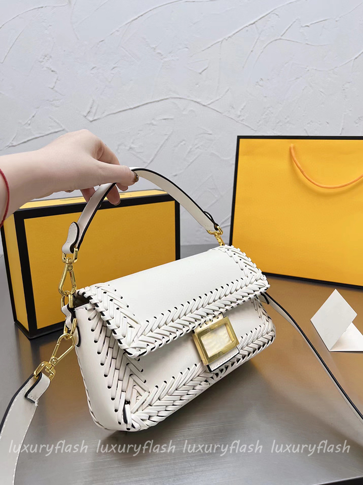 Fashion Baguette Shoulder Bags Women Tote Summer Woven Beach Messenger Bag Leather Ladies Handbags Luxury High Quality Crossbody Purses, Box(not sold separately)
Fashion Baguette Shoulder Bags Women Tote Summer Woven Beach Messenger Bag Leather Ladies Handbags Luxury High Quality Crossbody Purses, Box(not sold separately)