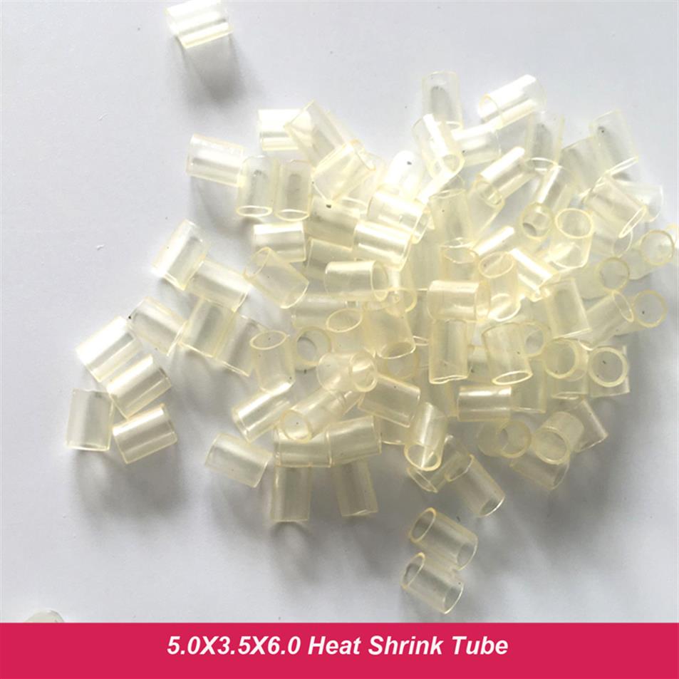 500Pcs Heat Shrinkable Tube With Silicone 5.0x3.5x6.0mm Black/Clear Heat Shrink Tube Micro Rings Link For I tip Hair Extension2705
500Pcs Heat Shrinkable Tube With Silicone 5.0x3.5x6.0mm Black/Clear Heat Shrink Tube Micro Rings Link For I tip Hair Extension2705