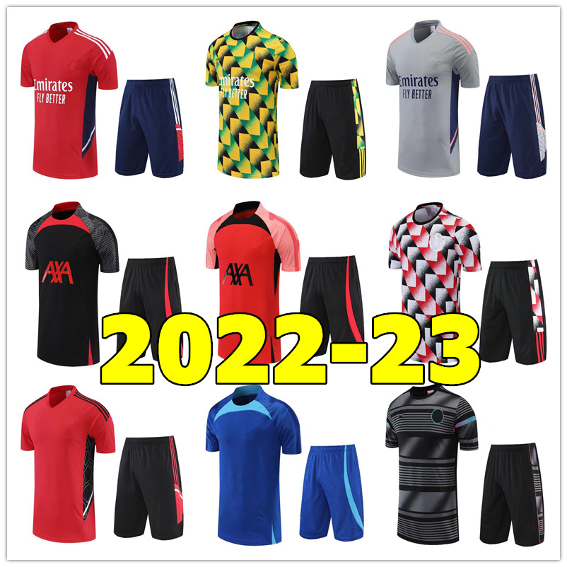 Football tracksuit 22 23 soccer jogging suit 2022 2023 short-sleeved training suit men pre-match sportswear
Football tracksuit 22 23 soccer jogging suit 2022 2023 short-sleeved training suit men pre-match sportswear