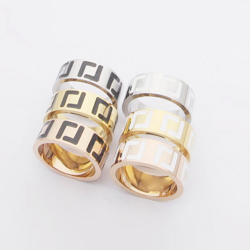 Europe America Fashion Style Men Lady Women Titanium Steel Engraved Black White Enamel Letter Ring US6-US9 3 Color
Europe America Fashion Style Men Lady Women Titanium Steel Engraved Black White Enamel Letter Ring US6-US9 3 Color