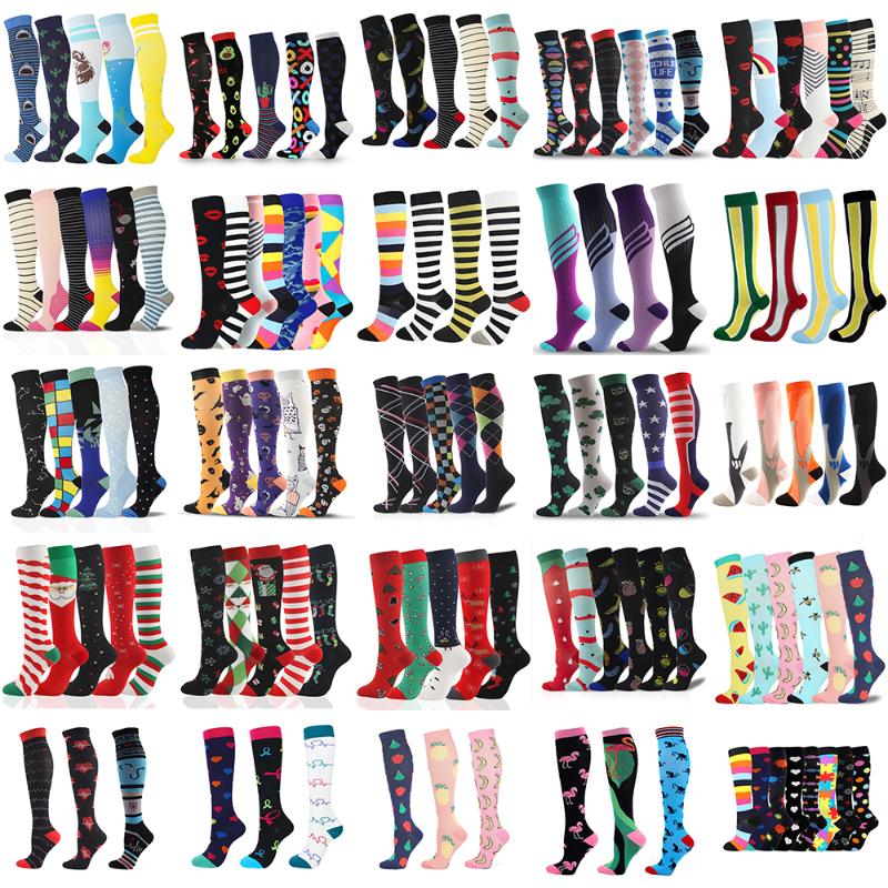Men's Socks 3/4/5/6 Pairs High Tube Compression Fit Varicose Veins Men Women Outdoor Sport Graduated Christmas GiftMen's, Zh048
Men's Socks 3/4/5/6 Pairs High Tube Compression Fit Varicose Veins Men Women Outdoor Sport Graduated Christmas GiftMen's, Zh048