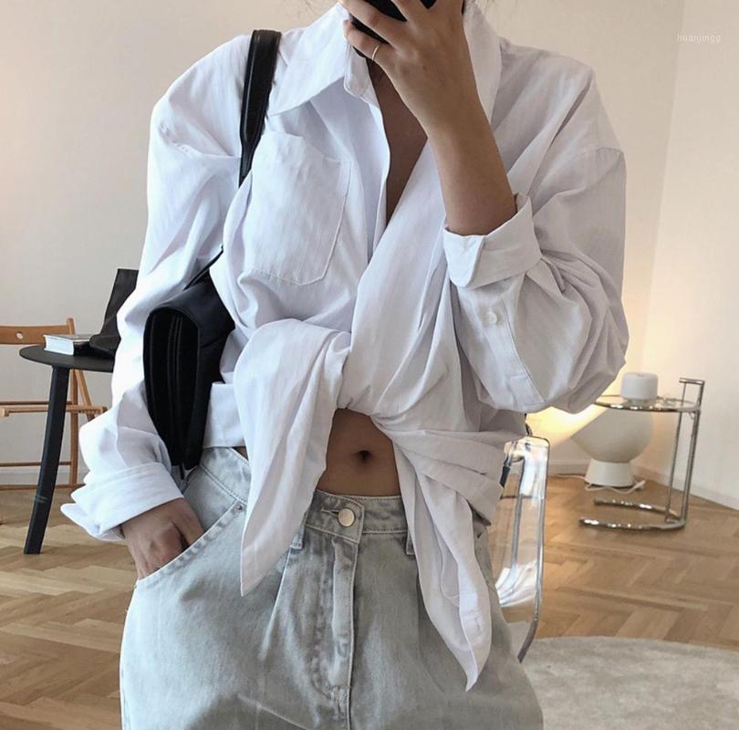 Women's Blouses & Shirts 2022 Spring White Shirt Office Lady Elegant Full Sleeve Oversize Blouse Autumn Vintage Korean BF Style Loose Tops T
Women's Blouses & Shirts 2022 Spring White Shirt Office Lady Elegant Full Sleeve Oversize Blouse Autumn Vintage Korean BF Style Loose Tops T