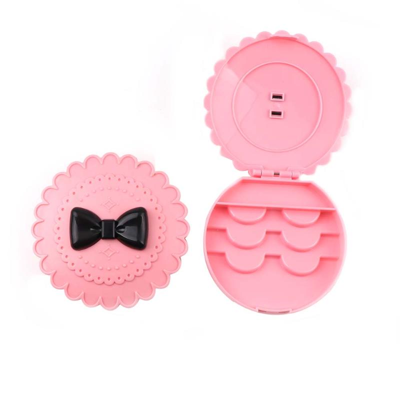 False Eyelashes 1Pc ABS Cute Bowknot Eyelash Empty Storage Box Makeup Cosmetic Magnetic Eye Lashes Case Organizer Tools PinkFalse
False Eyelashes 1Pc ABS Cute Bowknot Eyelash Empty Storage Box Makeup Cosmetic Magnetic Eye Lashes Case Organizer Tools PinkFalse