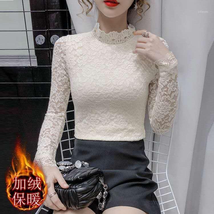 Women' Blouses & Shirts Blouse Women Lace Long-Sleeved Autumn Top Blusas Mujer De Moda, White
Women' Blouses & Shirts Blouse Women Lace Long-Sleeved Autumn Top Blusas Mujer De Moda, White