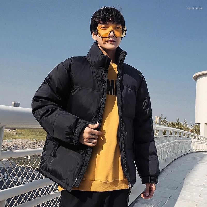 Women's Down & Parkas Mixed Colors Couple Cotton Coats Winter North Casual Stand Collar Warm Puffer Jackets Men/Ladies Top Kare22, Blue orange 
Women's Down & Parkas Mixed Colors Couple Cotton Coats Winter North Casual Stand Collar Warm Puffer Jackets Men/Ladies Top Kare22, Blue orange