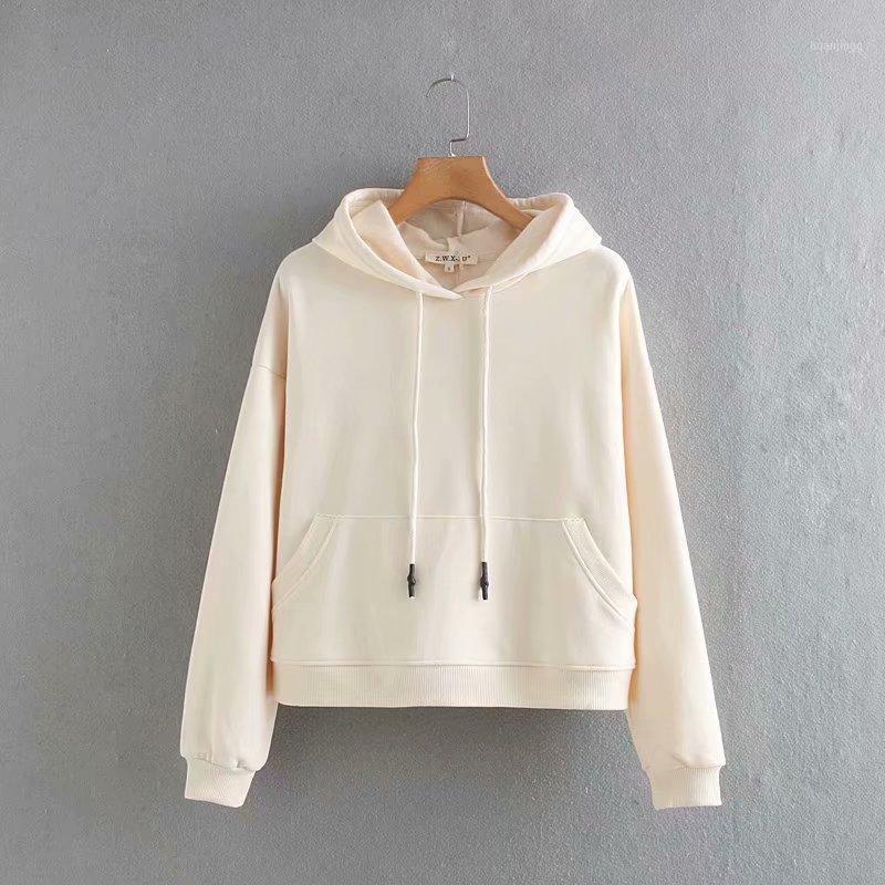 Women' Hoodies & Sweatshirts Xiao Lu 52-6105 European And American Fashion Pocket Hooded Fleece, Beige
Women' Hoodies & Sweatshirts Xiao Lu 52-6105 European And American Fashion Pocket Hooded Fleece, Beige