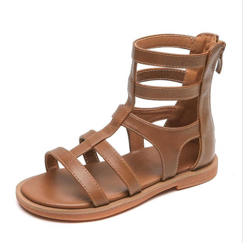 Childrens Girls Shoes For Sandals Korean Kids Princess Slim Narrow Students Zipper Beach Sandalias Size 26-36, Black
Childrens Girls Shoes For Sandals Korean Kids Princess Slim Narrow Students Zipper Beach Sandalias Size 26-36, Black