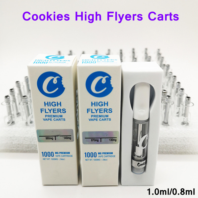 Cookies High Flyers Vape Cartridges 1ml 0.8ml Atomizers Premium Vape-Carts 510 Oil Cartridge Glass Tanks with Hologram stickers Empty Fast Delivery 2-5 days
Cookies High Flyers Vape Cartridges 1ml 0.8ml Atomizers Premium Vape-Carts 510 Oil Cartridge Glass Tanks with Hologram stickers Empty Fast Delivery 2-5 days