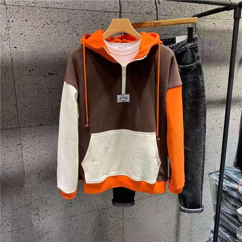 Men's Hoodies & Sweatshirts High-quality, High-end, Luxury, Handsome, Color Matching, Socialite, Street Social, Casual, Fashionable, High-en, Black
Men's Hoodies & Sweatshirts High-quality, High-end, Luxury, Handsome, Color Matching, Socialite, Street Social, Casual, Fashionable, High-en, Black