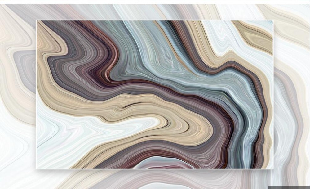 Professional custom high-end wallpaper personality abstract landscape stone wall background - high-grade waterproof material