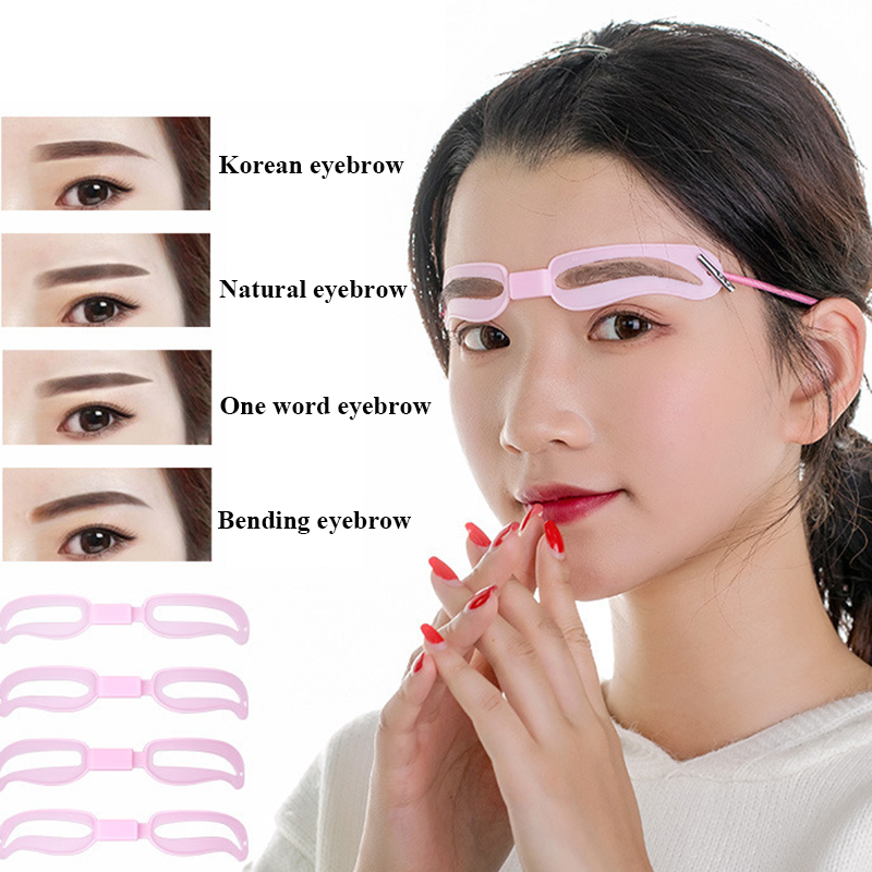 4 Styles Eyebrow Shaper Kit Portable Eye Brow Stencil Grooming Reusable Cosmetics Beauty Makeup Beginner Practice Tools Korea Makeup 118
4 Styles Eyebrow Shaper Kit Portable Eye Brow Stencil Grooming Reusable Cosmetics Beauty Makeup Beginner Practice Tools Korea Makeup 118