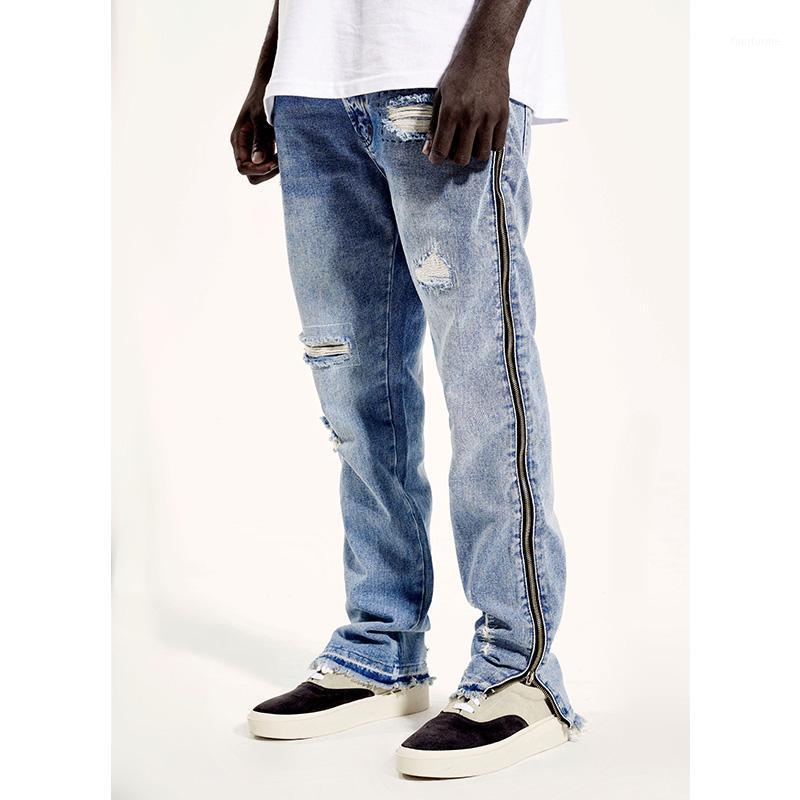 Skinny Ripped Jeans Men Pants Pencil Biker Side Zipper Destroyed Hole Hip Hop Slim Fit Man Scratched Jean Men's, Pic color
Skinny Ripped Jeans Men Pants Pencil Biker Side Zipper Destroyed Hole Hip Hop Slim Fit Man Scratched Jean Men's, Pic color
