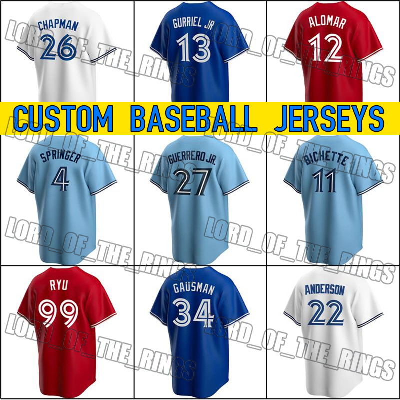 Toronto Bo Bichette George Springer Jersey Matt Chapman Vladimir Guerrero Jr Jerseys Lourdes Gurriel Jr. Cavan Biggio Kevin Gausman Santiago Espinal ASDGVX, Man custom jersey (ln)
Toronto Bo Bichette George Springer Jersey Matt Chapman Vladimir Guerrero Jr Jerseys Lourdes Gurriel Jr. Cavan Biggio Kevin Gausman Santiago Espinal ASDGVX, Man custom jersey (ln)