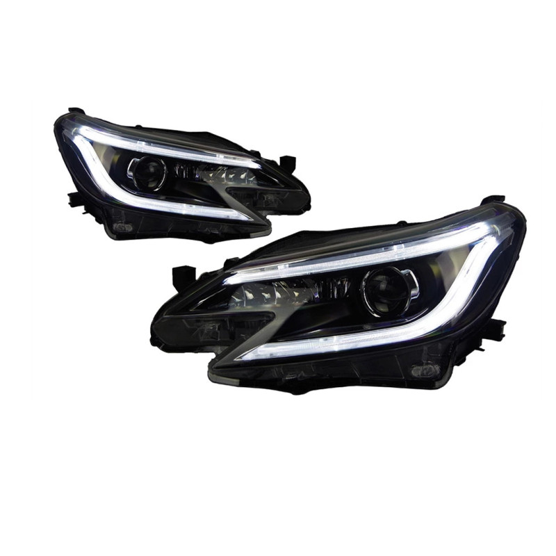 Car Head Light Assembly For REIZ Mark X 2013-Now Toyota LED Front Headlights Replacement DRL Daytime Driving light