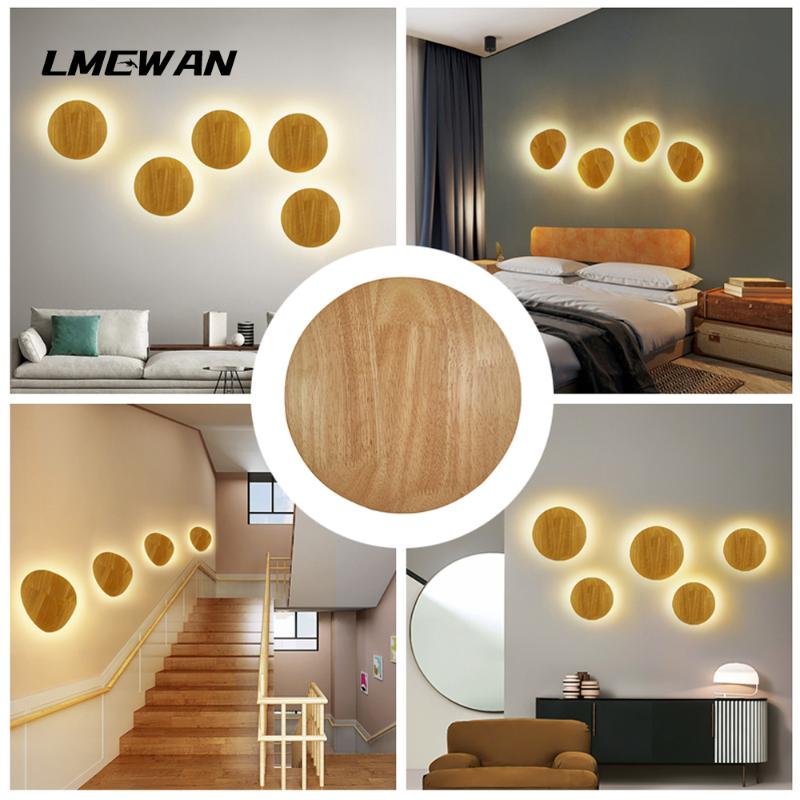 Wall Lamp Wooden LED Craft Round Oval Decorative Indoor Lighting Wall-mounted Warm Light Simple DecorationWall
Wall Lamp Wooden LED Craft Round Oval Decorative Indoor Lighting Wall-mounted Warm Light Simple DecorationWall