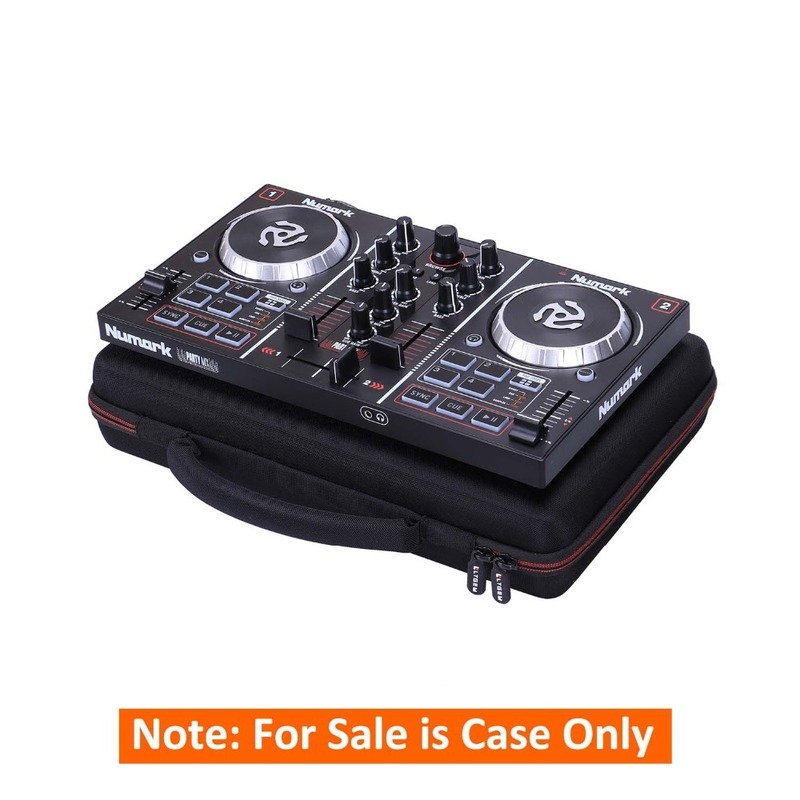 LTGEM EVA Hard Case for Numark Party Mix | Starter DJ Controller - Travel Protective Carrying Storage Bag 220509