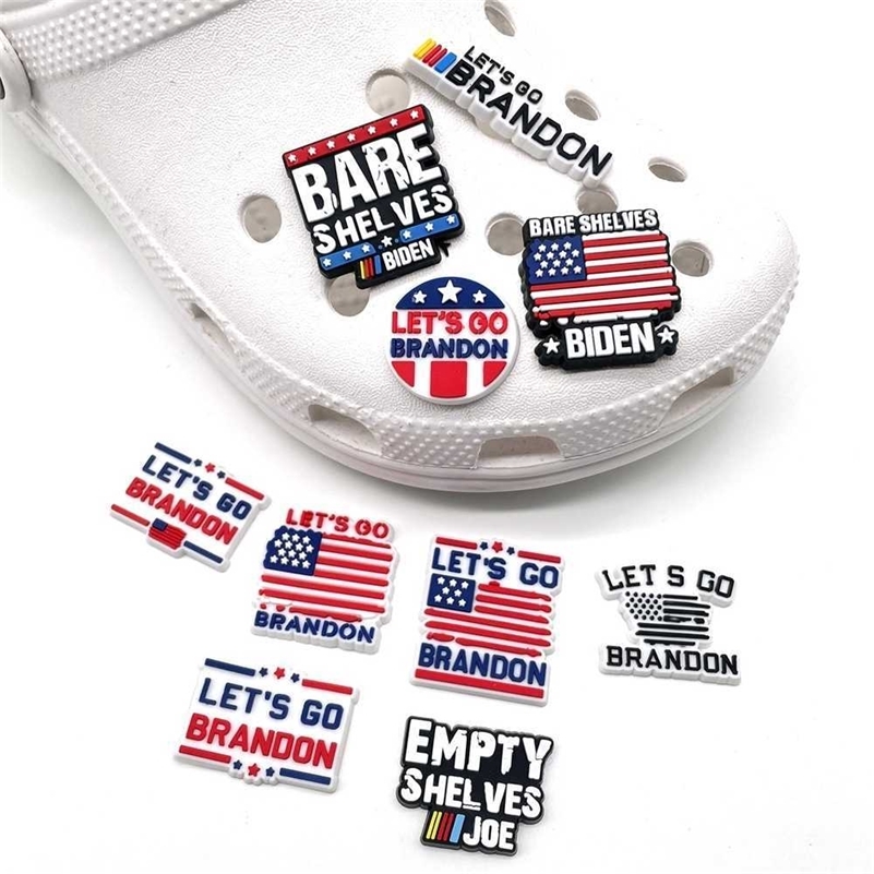 Let's Go Brandon Shoes Slippers Hole Slipper Accessories For Kids Gifts Colorful Letter Shoes Charms Buckles Decorations for Hole Slipper Schoolbag T36S4WW
Let's Go Brandon Shoes Slippers Hole Slipper Accessories For Kids Gifts Colorful Letter Shoes Charms Buckles Decorations for Hole Slipper Schoolbag T36S4WW