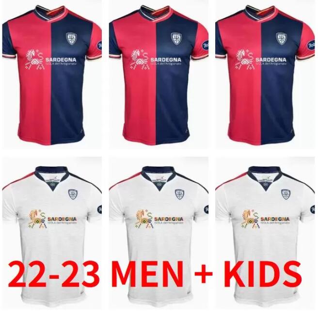 22 23 Cagliari Calcio Soccer Jerseys 2022 2023 GODIN MARIN KEITA BALDE JOAO PEDRO STROOTMAN NANDEZ PAVOLETTI Home Away Football Shirt Men kids kit
22 23 Cagliari Calcio Soccer Jerseys 2022 2023 GODIN MARIN KEITA BALDE JOAO PEDRO STROOTMAN NANDEZ PAVOLETTI Home Away Football Shirt Men kids kit