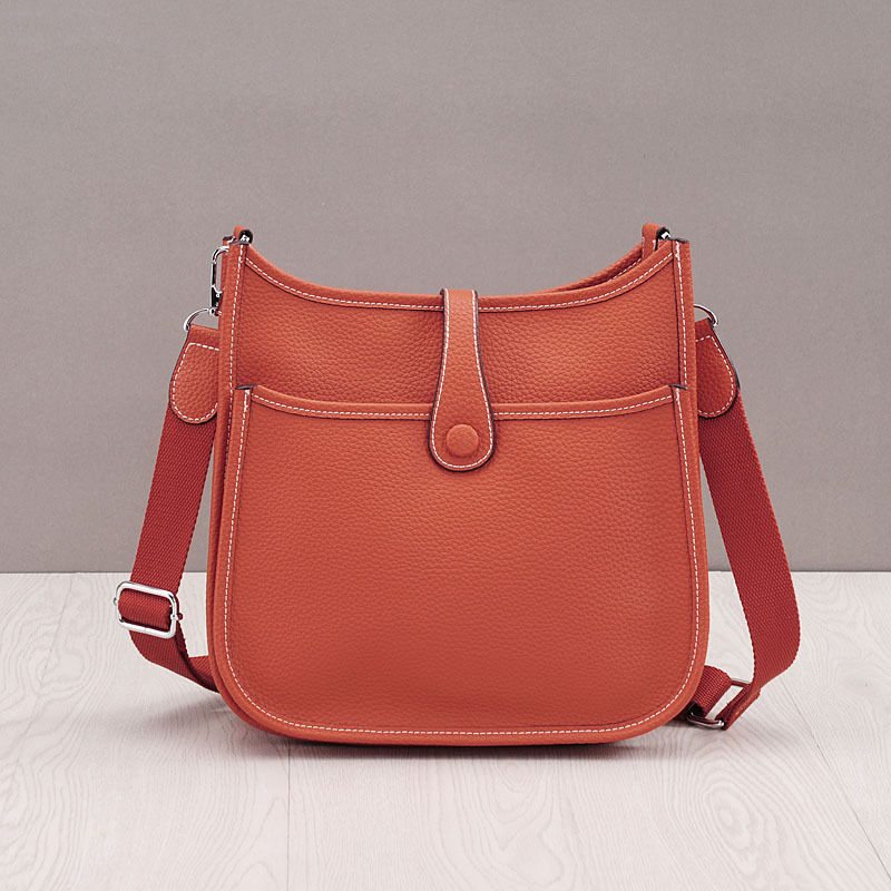 100% Genuine Leather Crossbody Bags Bucket Shoulder Bags Luxury Brand Designer Litchi Grain Cow Leather Famous Purses And Handbags Large Capacity Totes 2337
