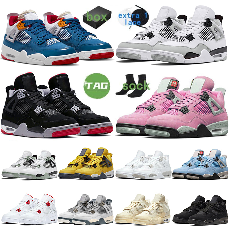 Jumpman 4s Messy Room Black Cat Basketball Shoes Size 50 J4 Midnight Navy Seafoam Red Thunder Sail White Oreo Bred Military Trainers Sports Sneakers With Box, #b3 red thunder 40-50
Jumpman 4s Messy Room Black Cat Basketball Shoes Size 50 J4 Midnight Navy Seafoam Red Thunder Sail White Oreo Bred Military Trainers Sports Sneakers With Box, #b3 red thunder 40-50
