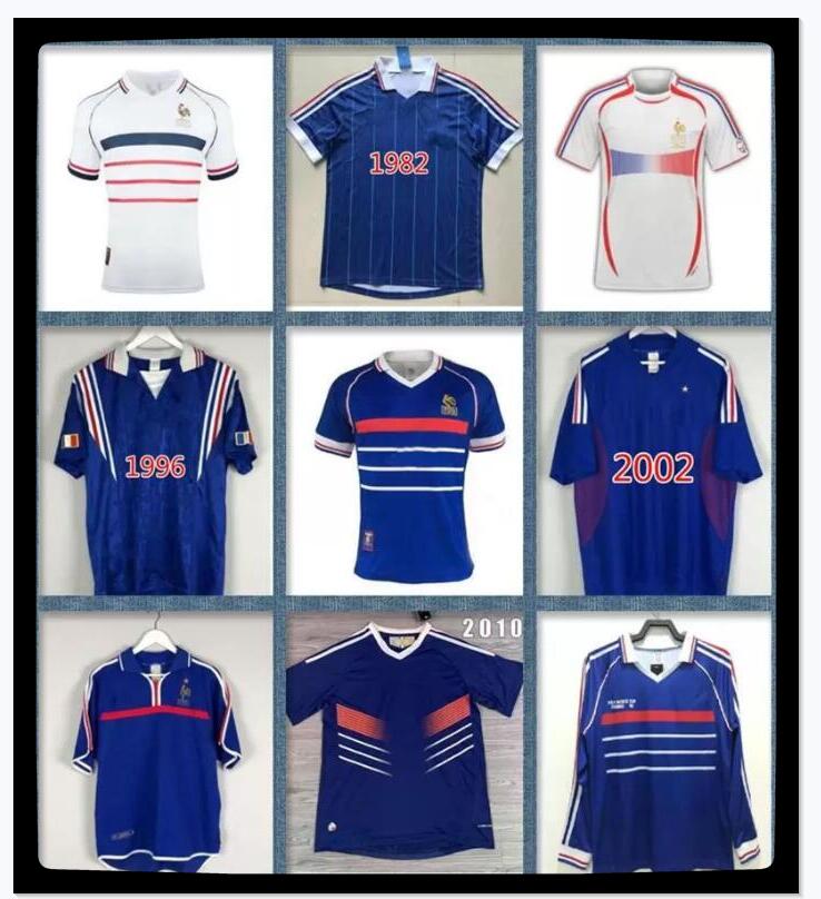 Long sleeve 1984 1998 soccer jerseys world cup retro BLANC Guivarch HENRY ZIDANE Football Jersey DJORKAEFF TREZEGUET DESCHAMPS Maillot de foot uniforms, Gold
Long sleeve 1984 1998 soccer jerseys world cup retro BLANC Guivarch HENRY ZIDANE Football Jersey DJORKAEFF TREZEGUET DESCHAMPS Maillot de foot uniforms, Gold