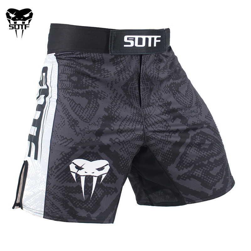 

SOTF Snake Scale Fitness Breathable Sports Ferocious MMA boxing shorts Tiger Muay Thai mma shorts fight shorts kickboxing boxing 220511, Sotf-dk7