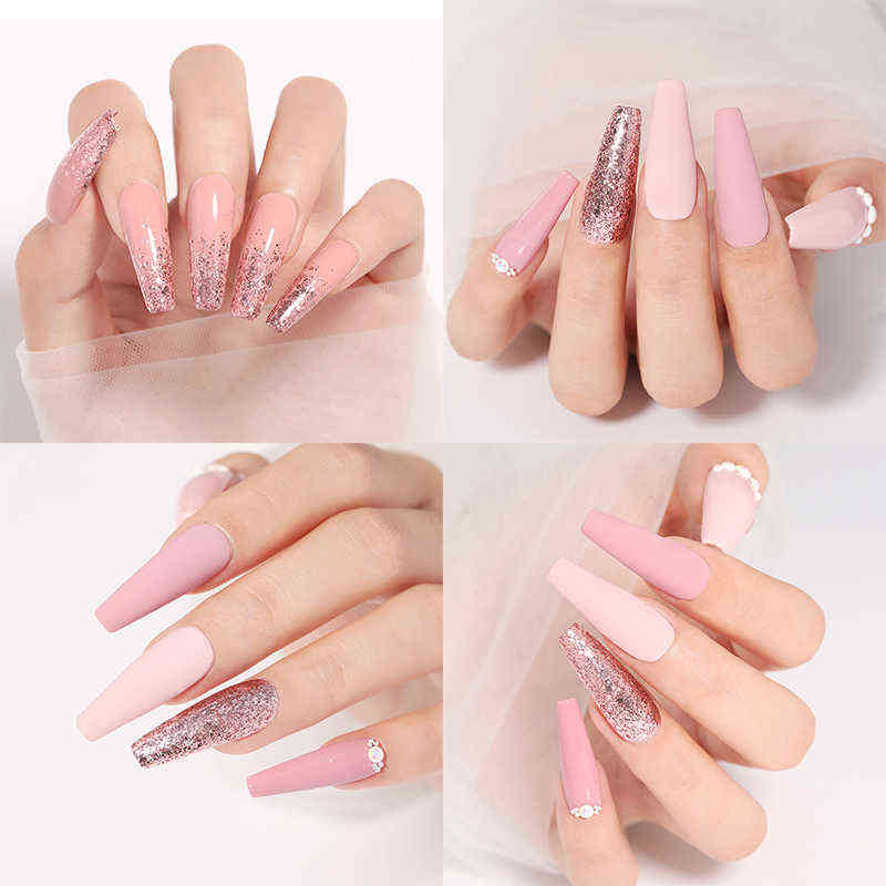 NXY Nail Gel 7 5ml Platinum Uv Polish Colorful Glitter Sequins Varnish Soak Off Led Color Diy 0328