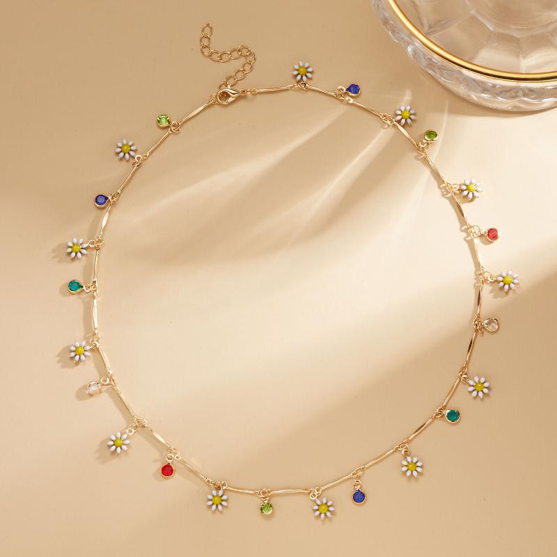 Pendant Necklaces Vintage Colorful Boho Heart Daisy Choker Women Girls Water Drop Star Moon Chain Fashion Party Jewelry CollarPendant
Pendant Necklaces Vintage Colorful Boho Heart Daisy Choker Women Girls Water Drop Star Moon Chain Fashion Party Jewelry CollarPendant