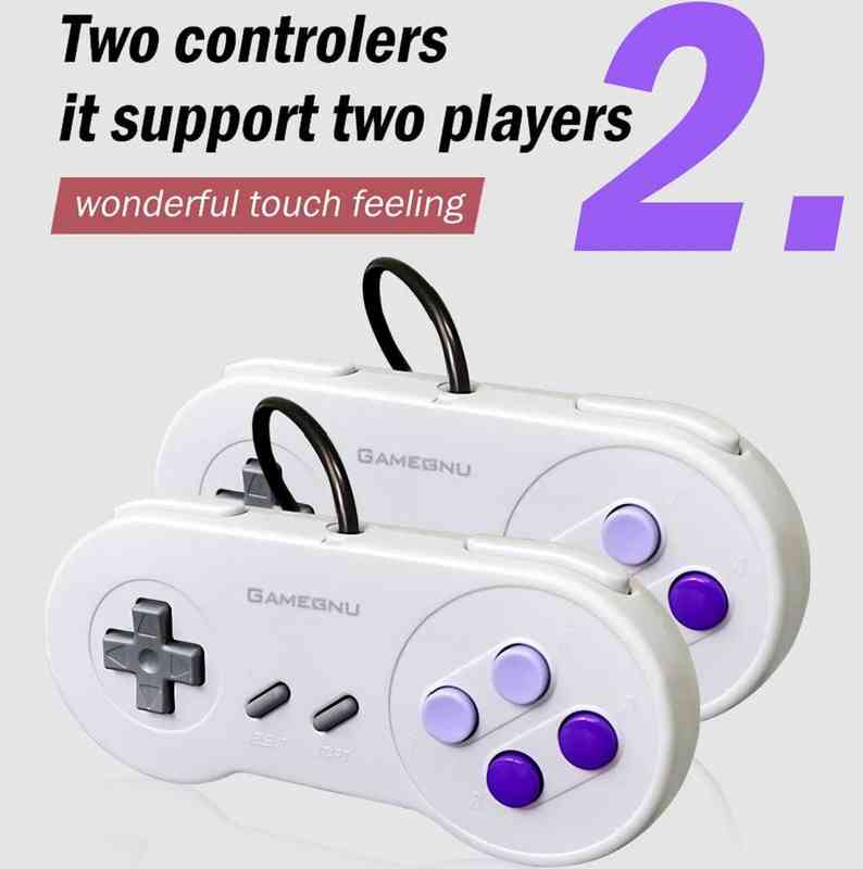 2021 Classic Mini Vedio Game Console Entertainment System Wireless Compatible With 500 Kinds Games For Nintendo Retro Handheld Y220510