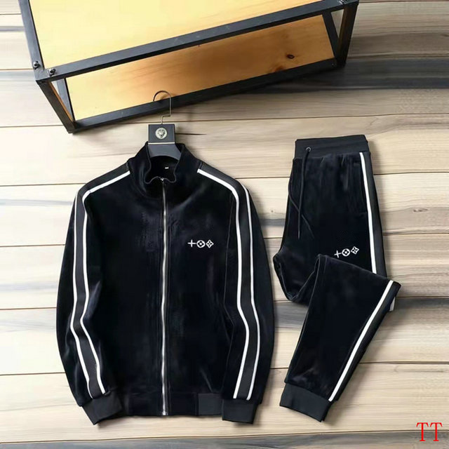 2022 zipper mens tracksuits set bottom women's jacket embroidery striped loose cotton sports long-sleeved jacket casual pants suit wholesale, Whatsapp
2022 zipper mens tracksuits set bottom women's jacket embroidery striped loose cotton sports long-sleeved jacket casual pants suit wholesale, Whatsapp