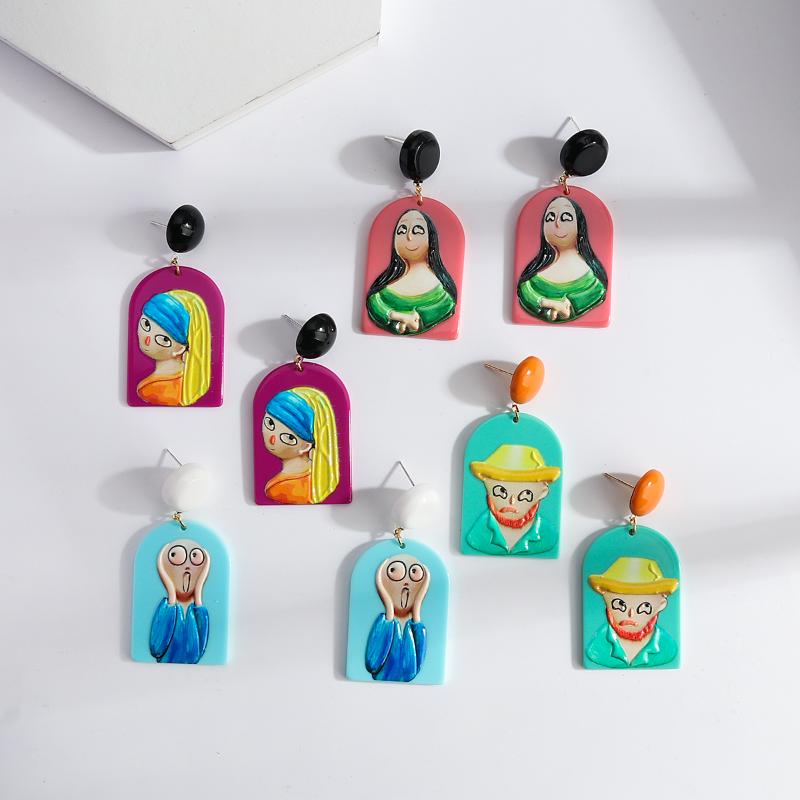 Dangle & Chandelier Funny Cartoons Portrait Acrylic Drop Earrings For Women Girls Geometric Abstract Face Unusual JewelryDangle
Dangle & Chandelier Funny Cartoons Portrait Acrylic Drop Earrings For Women Girls Geometric Abstract Face Unusual JewelryDangle
