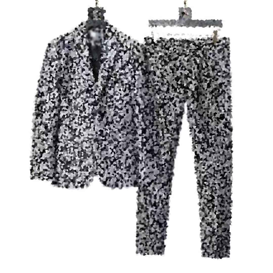 Western clothing designer mens Blazers mix style autumn luxury outwear coat slim fit casual grid geometry patchwork print Male fashion dress suit pants
Western clothing designer mens Blazers mix style autumn luxury outwear coat slim fit casual grid geometry patchwork print Male fashion dress suit pants