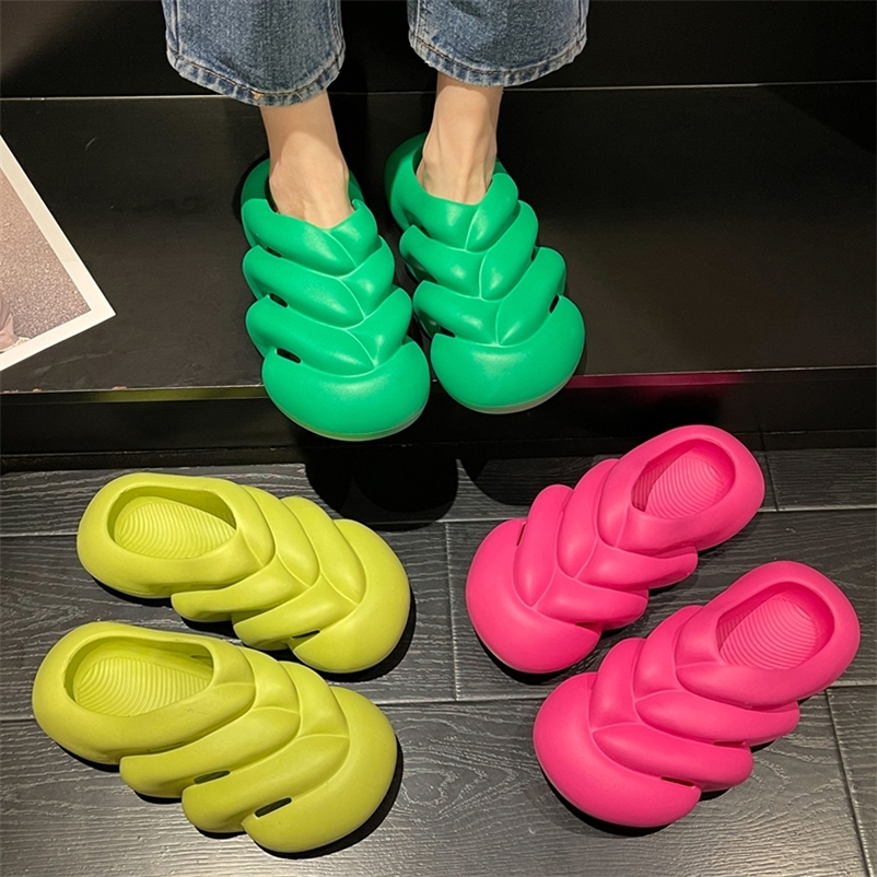 Summer Fashion Slipper Soft Sole Closed Toe Sandals Female Platform Nonslip Beach Slides Shoes Woman 220614, Rosy red
Summer Fashion Slipper Soft Sole Closed Toe Sandals Female Platform Nonslip Beach Slides Shoes Woman 220614, Rosy red