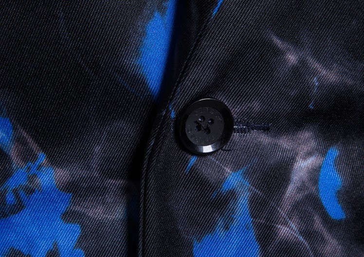 Men's Casual Suits, Business Suits, Red and Blue Flame Printing Dresses, Costumes for Men Wedding Suits for Men 220409