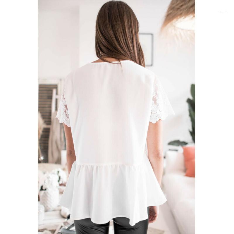 Hirigin Plus Size Womens Ladies Short Sleeve V Neck Chiffon Shirt Tee Tops Summer Casual Loose Blouse Top White Holiday Women' Blouses & Sh, As pic
Hirigin Plus Size Womens Ladies Short Sleeve V Neck Chiffon Shirt Tee Tops Summer Casual Loose Blouse Top White Holiday Women' Blouses & Sh, As pic