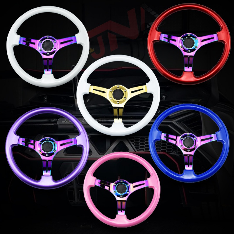35cm car modification Symphony electroplating bracket 14 inch ABS universal off-road rally car steering wheel
35cm car modification Symphony electroplating bracket 14 inch ABS universal off-road rally car steering wheel
