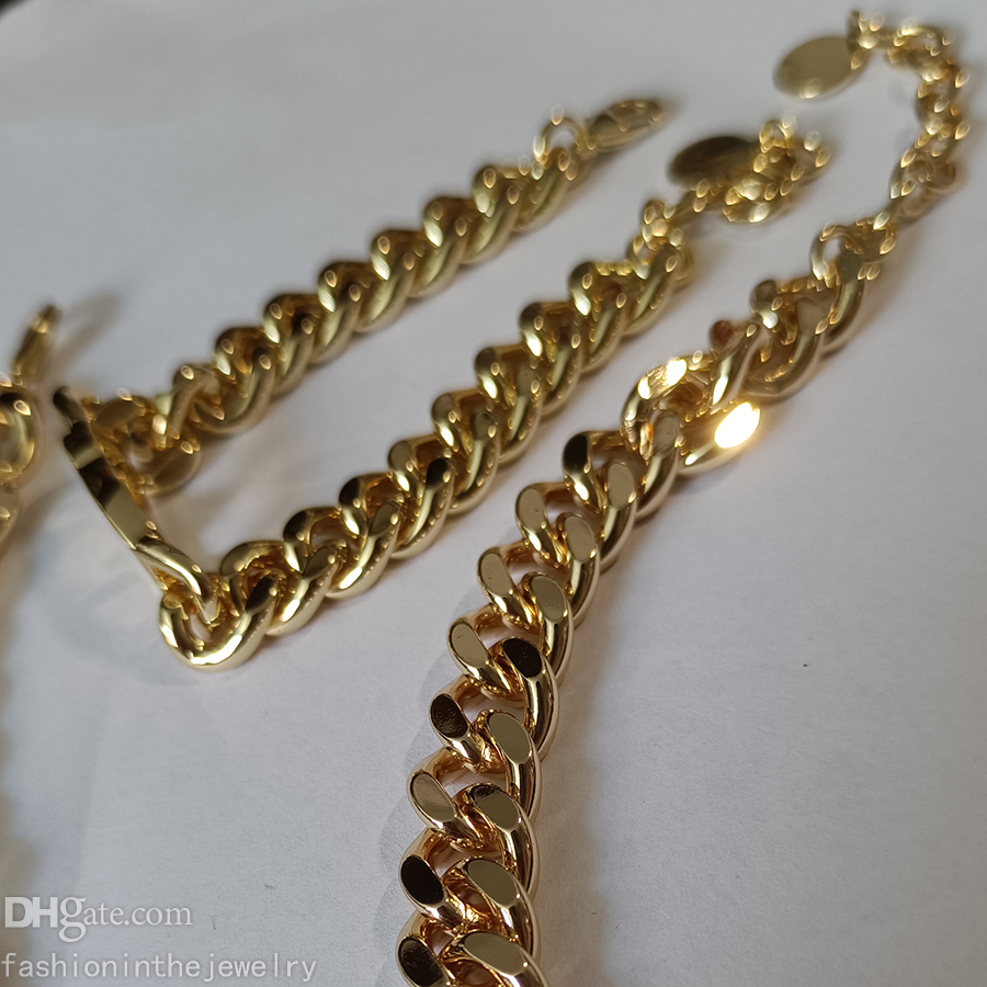 Luxury Designer Jewelry Choker necklaces Gold platinum chokers for women trendy charm Letter pendant adult necklace and bracelet s