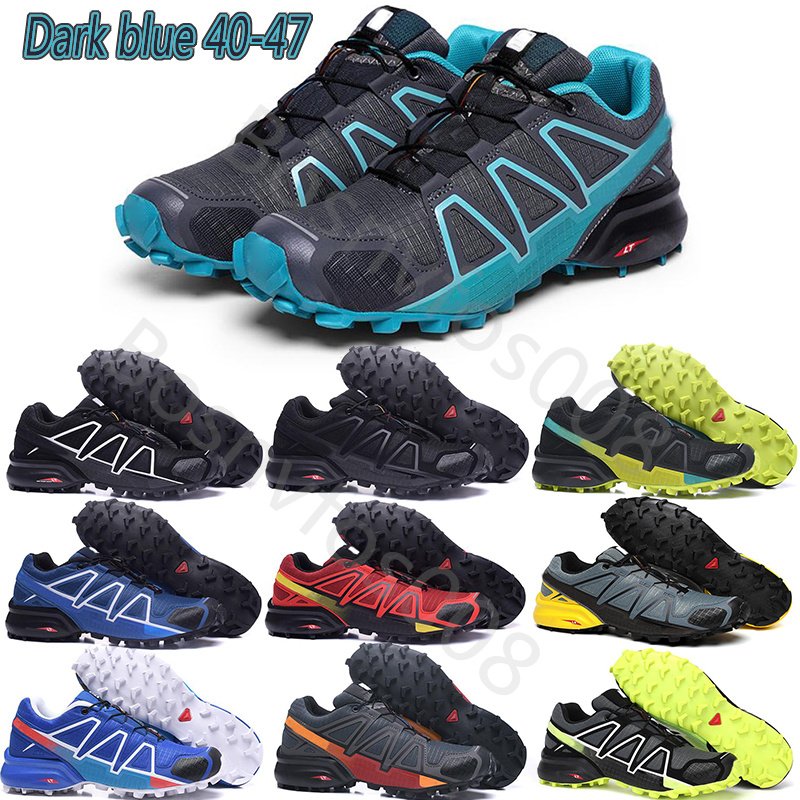 Salomon Speed Cross 4.0 CS running shoes Men dark grey yellow Navy blue orange red Blue white trainers outdoor sports sneakers Big Size 40-47, Black orange 40-47
Salomon Speed Cross 4.0 CS running shoes Men dark grey yellow Navy blue orange red Blue white trainers outdoor sports sneakers Big Size 40-47, Black orange 40-47