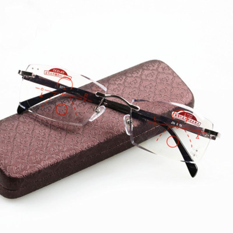 Sunglasses Progressive Multifocus Reading Glasses Women Men Rimless Ultralight Alloy Frame Anti Blu 1 1.5 2 2.5 3 3.5 4Sunglasses
Sunglasses Progressive Multifocus Reading Glasses Women Men Rimless Ultralight Alloy Frame Anti Blu 1 1.5 2 2.5 3 3.5 4Sunglasses