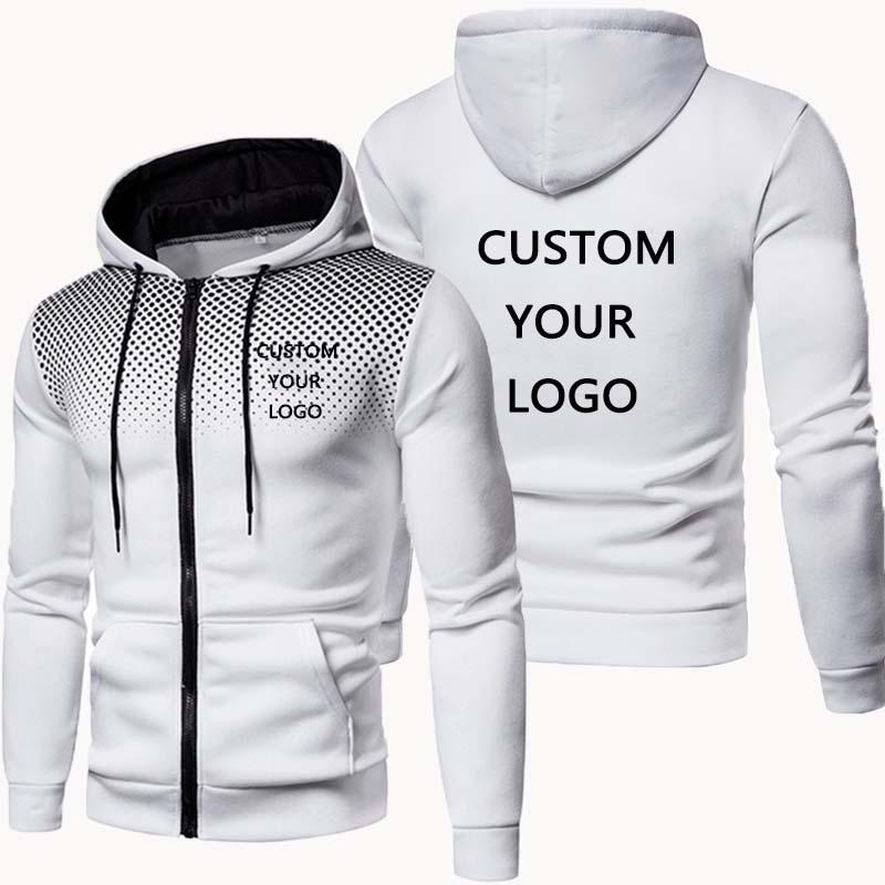 Men's Jackets Custom Brand Logo Men Hoodies Spring Autumn Long Sleeve Slim Fit Casual Sport Zip Outdoor Tops Coat Black WhiteMen's
Men's Jackets Custom Brand Logo Men Hoodies Spring Autumn Long Sleeve Slim Fit Casual Sport Zip Outdoor Tops Coat Black WhiteMen's